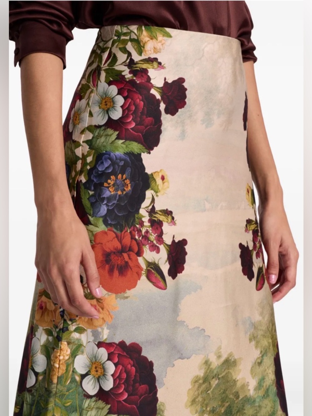 Alice + Olivia Maeve Slip Skirt - Picture 5 of 7